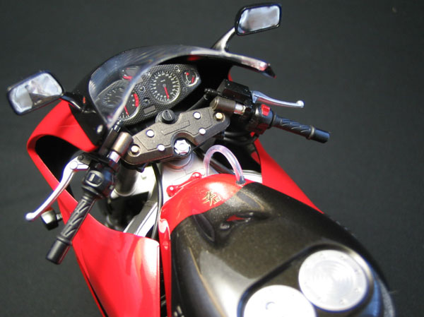 タミヤ 1/12「ヨシムラ 隼 X-1」のプラモデル完成写真